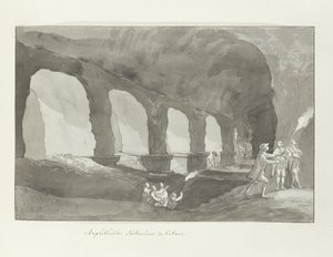 Untergeschoss des Amphitheaters von Catania