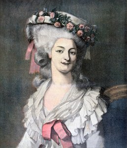 Marie-Louise, Prinzessin de Lamballe, 1892 von Louis Edouard Rioult