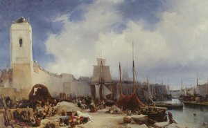 Der Hafen von Dünkirchen, 1831