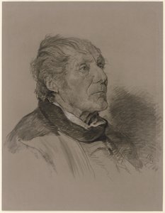 Porträt eines alten Mannes von Louis Eysen
