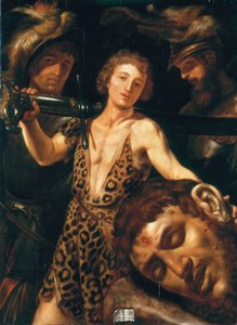 Der Triumph Davids über Goliath von Louis Finsonius or Finson
