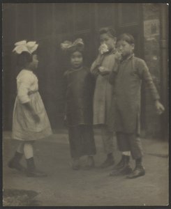 Kinder in Chinatown von Louis Fleckenstein