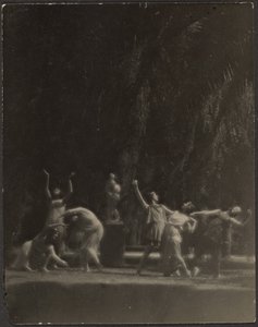 [Tänzer im Garten] von Louis Fleckenstein