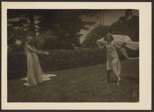[Tänzer im Garten] von Louis Fleckenstein