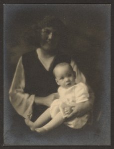 [Florence und Baby] von Louis Fleckenstein