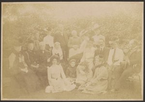 [Großes Gruppenfamilienporträt] von Louis Fleckenstein