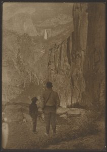 Nevada Falls vom Ledge Trail, Yosemite von Louis Fleckenstein