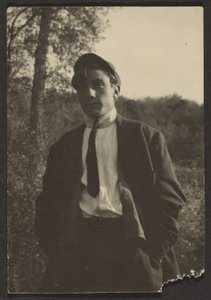 [Junger Mann im Feld] von Louis Fleckenstein