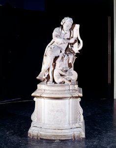 Statue von George Frederic Handel von Roubiliac