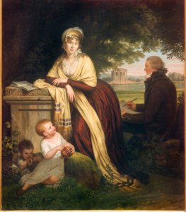 Louis Gauffier, Selbstbildnis mit Ehefrau und Kindern