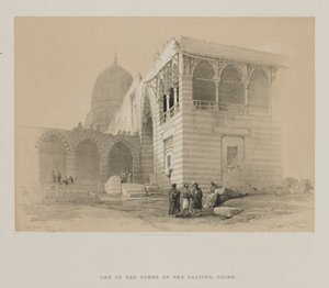 Ägypten und Nubien, Band III: Eines der Gräber der Kalifen, Kairo, 1848