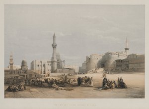 Ägypten und Nubien, Band III: Der Eingang zur Zitadelle von Kairo