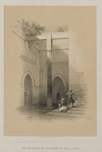 Ägypten und Nubien, Band III: Der Nilometer. Insel Rhoda, 1849 von Louis Haghe