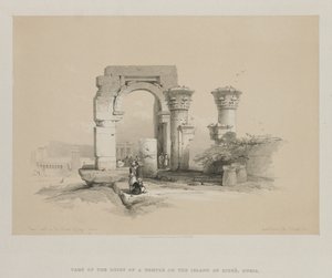 Ägypten und Nubien, Band II: Ruinen - Tempel auf der Insel Biggeh, Nubien