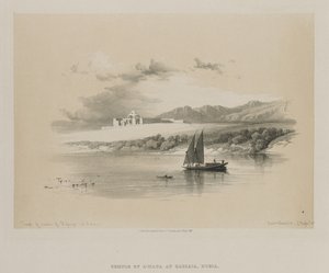 Ägypten und Nubien, Band II: Tempel von Amdda, von Hassaya in Nubien, 1847 von Louis Haghe