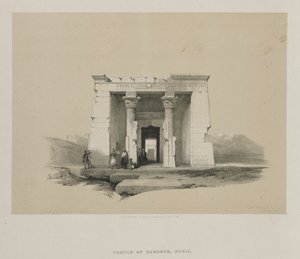 Ägypten und Nubien, Band II: Tempel von Dandur, Nubien