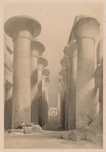 Ägypten und Nubien: Band I - Nr. 20, Große Halle in Karnak, Theben