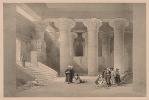 Ägypten und Nubien: Band I - Nr. 24, Tempel in Esneh, 1838