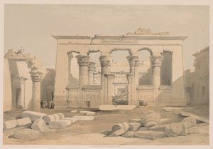 Ägypten und Nubien: Band I - Nr. 28, Portikus des Tempels von Kalabsha