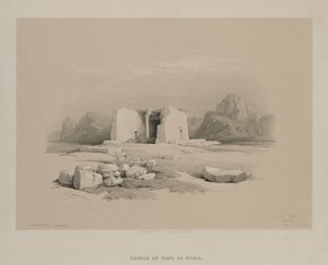 Ägypten und Nubien, Band I: Tempel in Tafa in Nubien, 1846