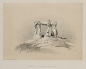 Ägypten und Nubien, Band I: Tempel von Wady Kardassy in Nubien