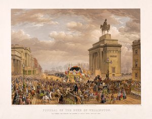 Beerdigung des Herzogs von Wellington, 18. November 1852