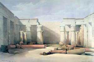 Medinet Abou, Theben, 5. Dezember 1832, Ägypten, 19. Jahrhundert