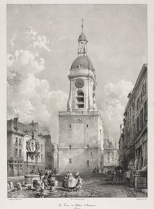 Malerische und romantische Reisen im alten Frankreich, Picardie: Der Glockenturm von Amiens, Picardie (Voyages pittoresques et romantiques dans l