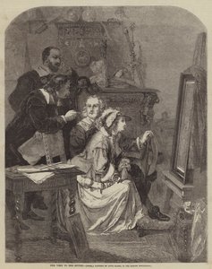 Der Besuch im Atelier von Louis Haghe