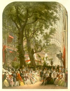 Querschiff des Kristallpalastes, 1851