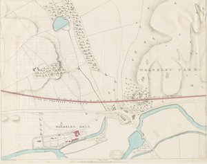 Wolseley Hall: Lithographie über Tönung, undatiert [1806-1885]