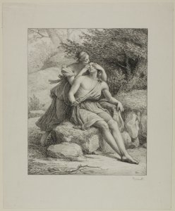 Orpheus und Eurydike von Louis Hersent