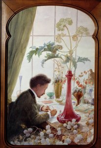 Porträt von Émile Gallé (1846-1904), französischer Künstler von Louis Hestaux