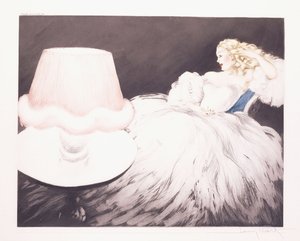 Lampenschirm von Louis Icart