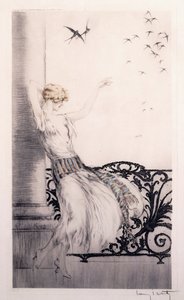 Schwalben von Louis Icart