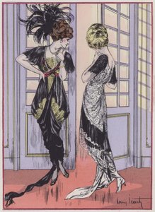 Frauenmode aus den 1910er Jahren von Designer Zimmermann von Louis Icart