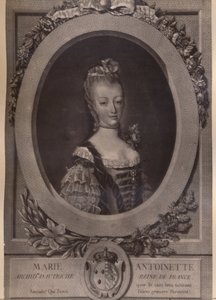 Marie Antoinette, Königin von Frankreich, spätes 18. Jahrhundert von Louis Jacques Cathelin