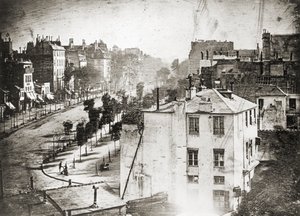 Boulevard du Temple von Daguerre von Louis Jacques Mande Daguerre