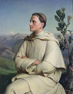 Henri Lacordaire (1802-61) in Sorreze, 1847 von Louis Janmot