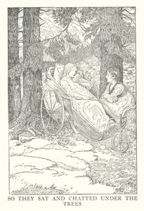 Illustration für Heidi von Johanna Spyri von Louis John Rhead