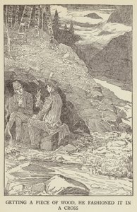 Illustration für Entführt von Robert Louis Stevenson von Louis John Rhead