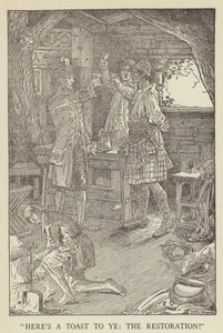 Illustration für Entführt von Robert Louis Stevenson von Louis John Rhead