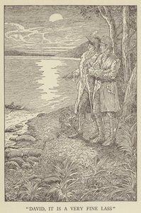 Illustration für Entführt von Robert Louis Stevenson
