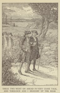 Illustration für Entführt von Robert Louis Stevenson von Louis John Rhead