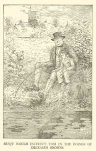 Illustration für Tom Browns Schulzeit von Louis John Rhead