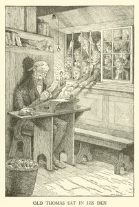 Illustration für Tom Browns Schulzeit (Stich) von Louis John Rhead