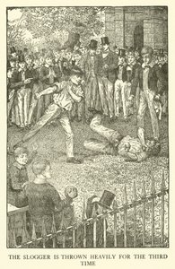 Illustration für Tom Browns Schulzeit von Louis John Rhead