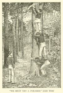 Illustration für Tom Browns Schulzeit von Louis John Rhead