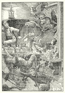 Die Bremer Stadtmusikanten von Louis John Rhead