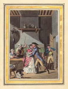 Geschichte von Manon Lescaut Band I, veröffentlicht 1797. Schöpfer: Louis-Joseph Lefevre, Jacques Joseph Coiny von Louis Joseph Lefevre, Jacques Joseph Coiny